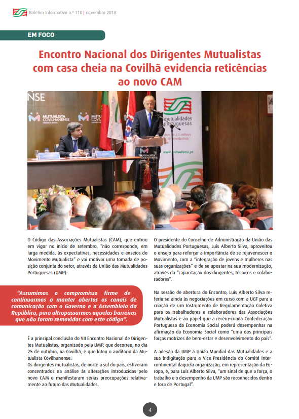 INFO N110 1Nov 2018 Pagina Rosto
