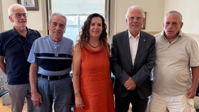 REUNIÃO UMP - POPULAR DE FARO 3 SETEMBRO 2'26 UMP partilha perspetivas sobre a atualidade do mutualismo com mutualistas de Faro.