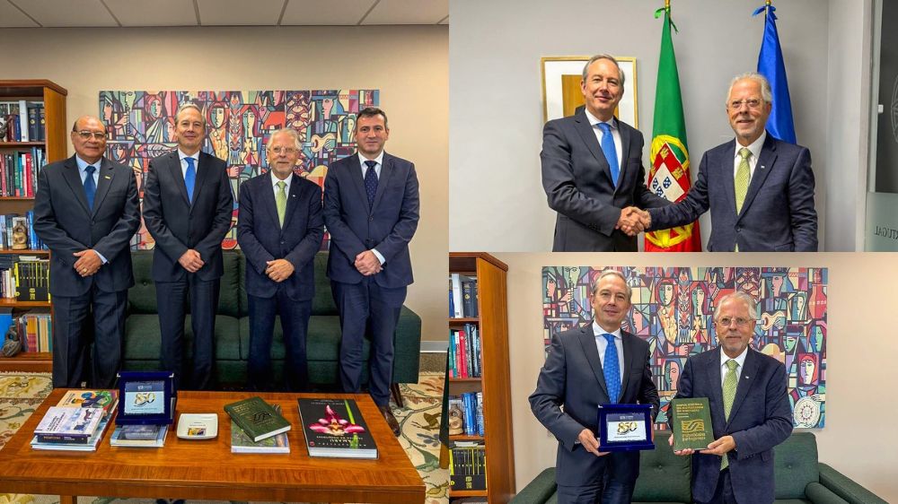 UMP reúne-se com o embaixador de Portugal no Peru no âmbito de missão em Lima