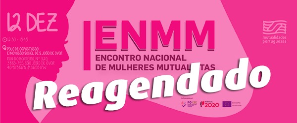 1.º Encontro Nacional de Mulheres Mutualistas reagendado para o próximo ano ConviteEgoi EncontroMulheres ComLogo reagendado
