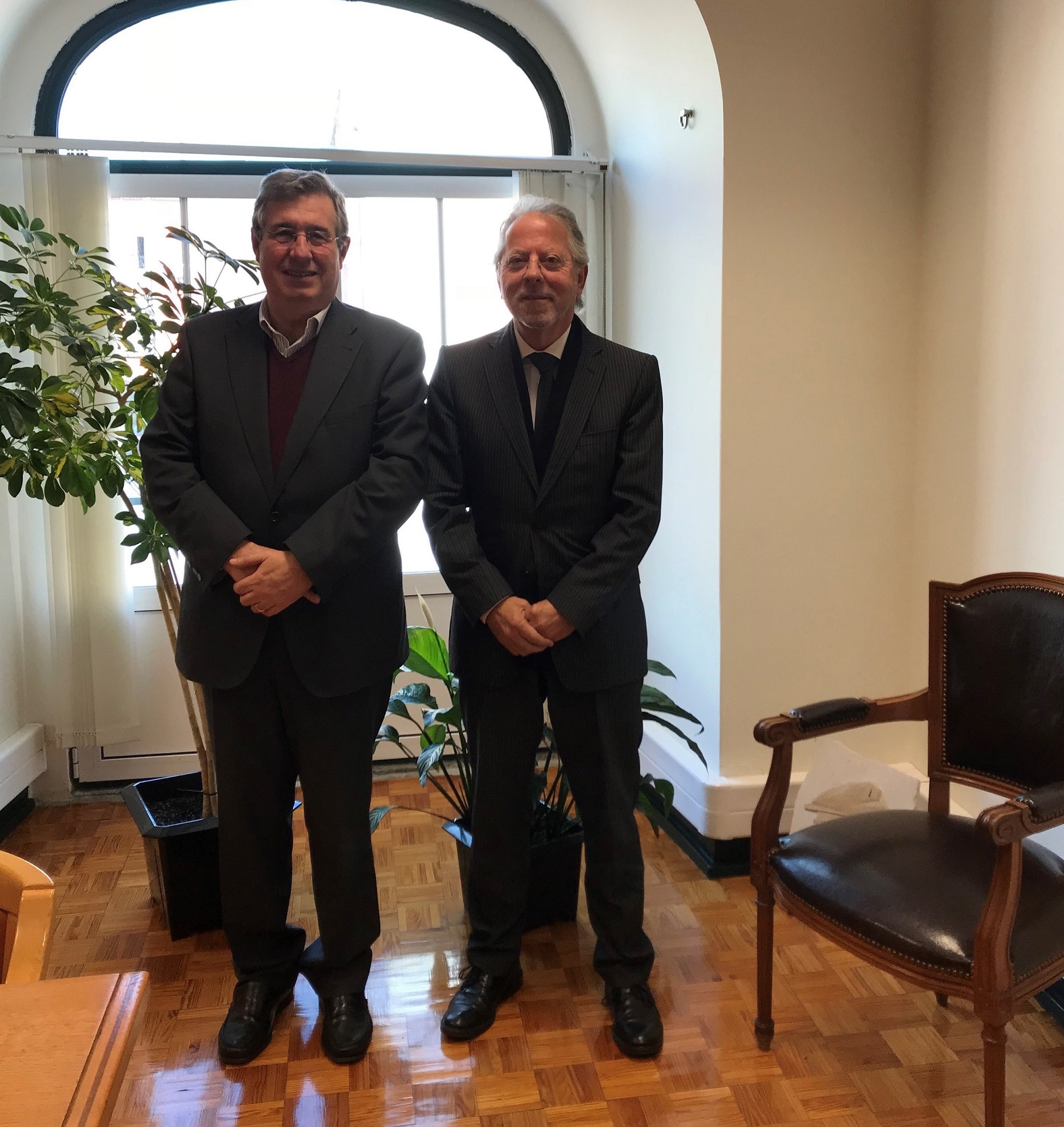 Luís Alberto Silva reuniu com presidente do IEFP Sem Título