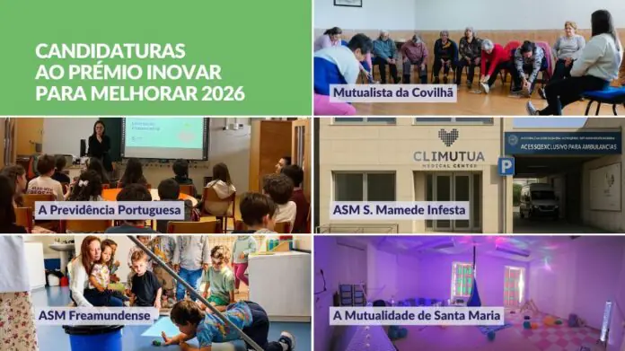 Inovação no mutualismo - Prémio Inovar Para Melhorar 2026 Inovação no mutualismo - Prémio Inovar Para Melhorar 2026